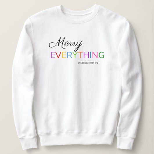 シャツメリーシャツ スウェットシャツ (デザイン正面)