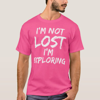 シャツ失ったのハイキングおもしろいだ Tシャツ