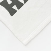 シャツ女性半先生ハーフコーヒーバックScho フリースブランケット (角)