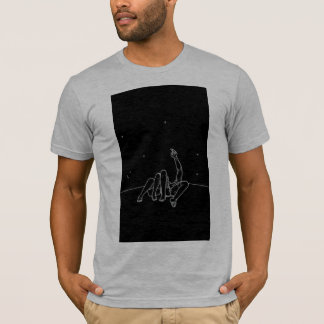 シャツ男性へ：星を探す Tシャツ
