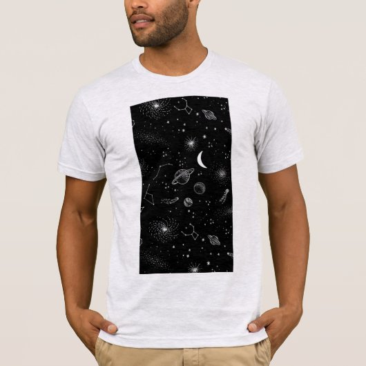 シャツ男性へ: Planets Tumblr Tシャツ (正面)