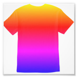 シャツ フォトプリント