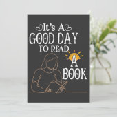 シャツ、本のシ読ャツ、本に良い日だ シーズンカード (スタンド正面)