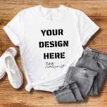 シャツ、自分のデザインをアップロード Tシャツ<br><div class="desc">Shirtあなたのデザインをアップクリックロードする青い「パーソナライズ」ボタン。</div>