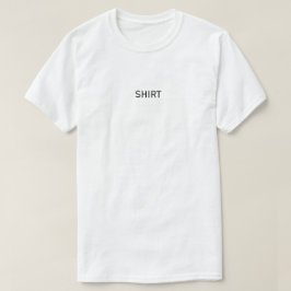 "シャツ" Tシャツ (黒文字)