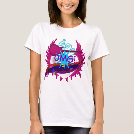 シャツ Tシャツ OMG (正面)