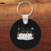 シャツImはおもしろい良いワイパーの不正ではない キーホルダー (正面)