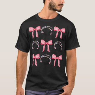 シャツSwifty Bow - Pink Bowおもしろいリボン Tシャツ