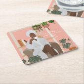 シャディピセス引用文 スクエアペーパーコースター (アングル)