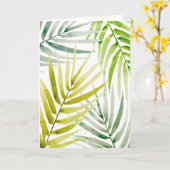 シャディーパームズ カード (黄色い花)