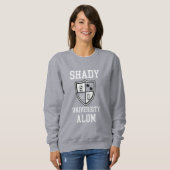シャディ大学アラムゴシップサングラスおもしろい スウェットシャツ (正面フル)