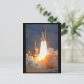 シャトルの打ち上げ_宇宙 ポストカード (スタンド正面)
