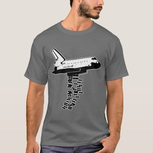 シャトルの爆撃機 Tシャツ (正面)