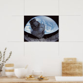 シャトルエンデバーからのUnityモジュールの持ち上げ ポスター (キッチン)