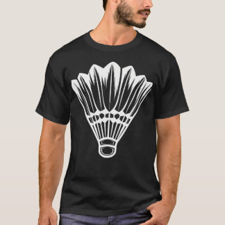 シャトルコックバドミントニスト Tシャツ