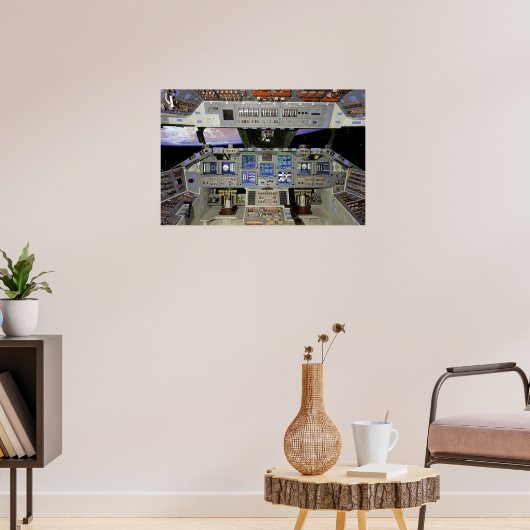 シャトルコックピット ポスター (リビング3)