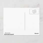 シャトルコック宇宙シャトル ポストカード (裏面)