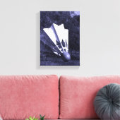 シャトルコック・ブルース キャンバスプリント (インサイチュ (リビング))