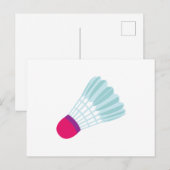 シャトルコック ポストカード (正面/裏面)