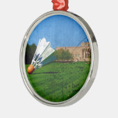 シャトルコック メタルオーナメント (左)