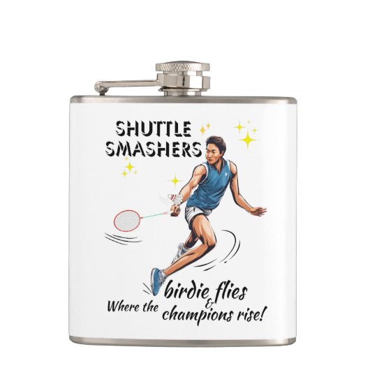 シャトルスマッシャー:バーディーが飛び跳ねる場所 フラスク (正面)