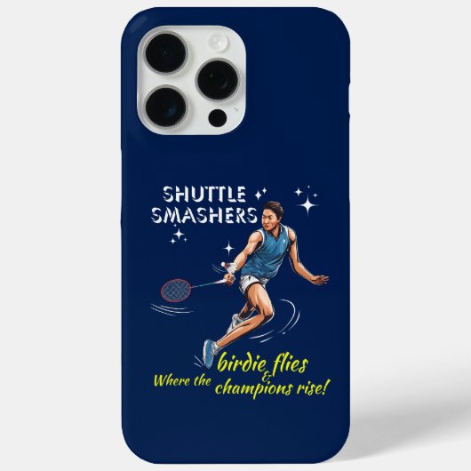 シャトルスマッシャー：バーディーが飛び跳ねる場所 Case-Mate iPhoneケース (裏面)
