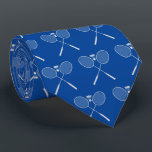シャトルスマッシュ：バドミントン・ラケット模様ブルー ネクタイ<br><div class="desc">バドミントン愛好家やファッションフォワードの人々のための洗練されたアクセサリーである「シャトルスマッシュ」ブラックネクタイを使用して、裁判所の上と外にあなたのスタイルを解き放つ。このネクタイは複雑にユニークデザインされたバドミントンのラックとシャトルの模様を特徴とする。微妙でありながら明確なパターンは、イベントやオフィスで発言したいスポーツ愛好家にフォーマル理想的である。ネクタイのカラーパレットは多彩で、様々なスーツの色やスタイルを補完。耐久性と心地よいを念頭に置いて作られ、仕事や特別な機会に長い日に最適。あなたはバドミントン選手、スポーツファン、あるいは単にデザインを楽しむ人などエレガントに、「シャトルスマッシュ」のネクタイはクラスのtouchとスポーティな服装を追加すしゃれているる。</div>