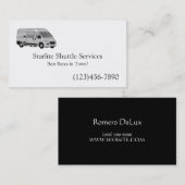 シャトルドライビングサービス 名刺 (正面/裏面)
