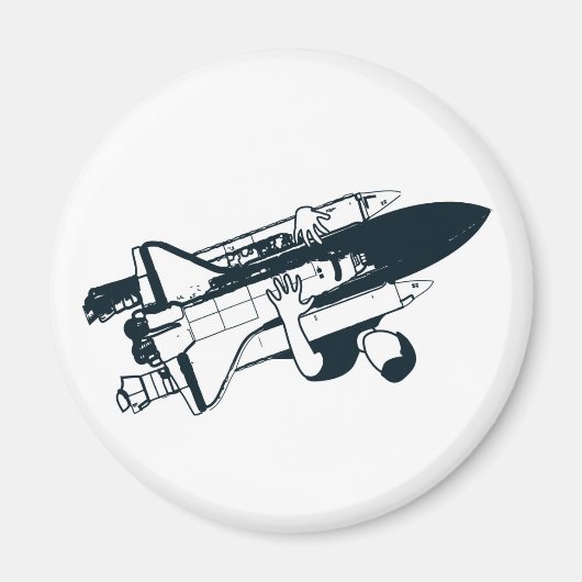 シャトルハガー磁石 マグネット (正面)