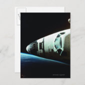 シャトルバスの宇宙 ポストカード (正面/裏面)