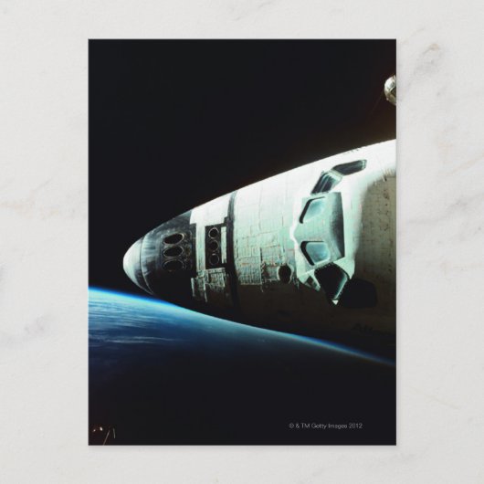 シャトルバスの宇宙 ポストカード (正面)