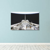 シャトルバスの部分的な宇宙 キャンバスプリント (インサイチュ (ウッドフロア))