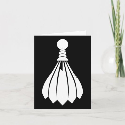 シャトルバドミントンインストラクター カード (正面)