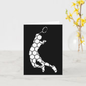 シャトルバドミントンスカッシュバドミントンプレーヤー カード (黄色い花)