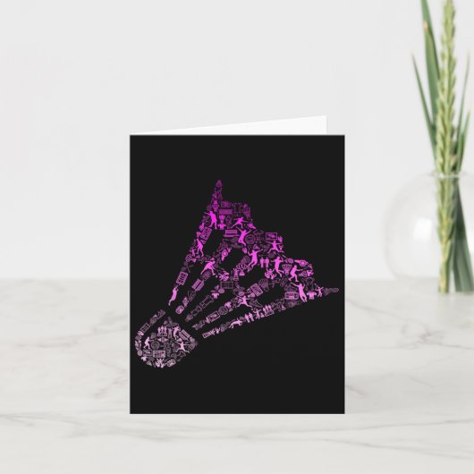 シャトルバドミントン選手シャツウィメンズバドミントン カード (正面)