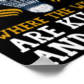 シャトルバドミントン選手 ポスター (角)