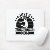 シャトルプレーヤーコート – チームラケットJust A Badminto マウスパッド (マウス)
