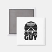 シャトルラケットコートラケット – チームのみバドミント マグネット (正面/裏面)