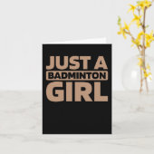 シャトルラケットチームラケットコートJust A Dminton G カード (黄色い花)