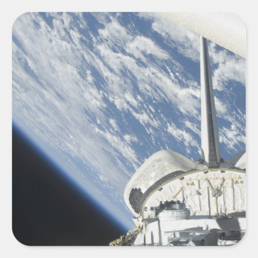 シャトル宇宙の部分的見解 スクエアシール (正面)