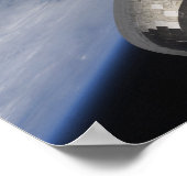 シャトル宇宙の部分的見解 ポスター (角)