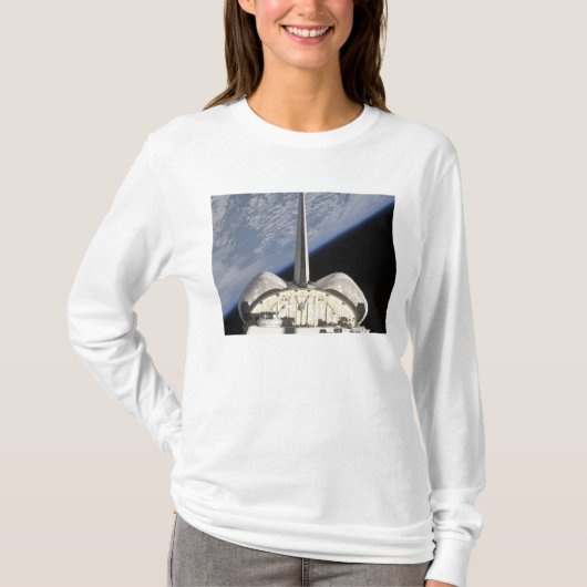 シャトル宇宙の部分的見解 Tシャツ (正面)