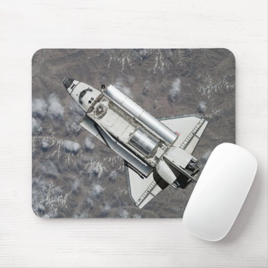 シャトル宇宙発見の空中表示 マウスパッド (マウス)