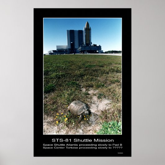 シャトル – KSC-96EC-1344 ポスター (正面)