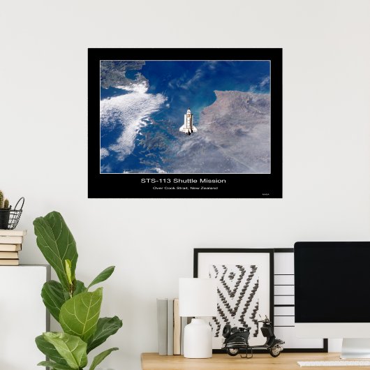 シャトルiss005e21472 ポスター (ホームオフィス)