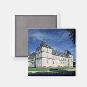 シャトーの外観、c.1546構築 マグネット (正面/裏面)