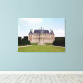 シャトーの景色 キャンバスプリント (インサイチュ (ウッドフロア))