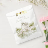 シャトーエレガントロマフランスのンスブライダルシャワー フェイバーバッグ (封をした状態)