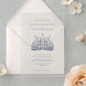 シャトーエレガントヴェニュスケッ結婚チ 招待状