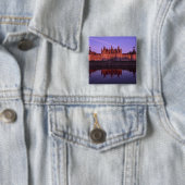 シャトーシャンボルドアットサンセット（フランス、ロワールバレー） 缶バッジ (インサイチュ)